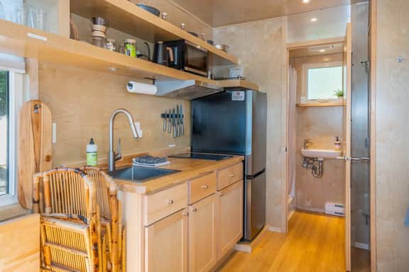 Lakefront Boho Tiny House